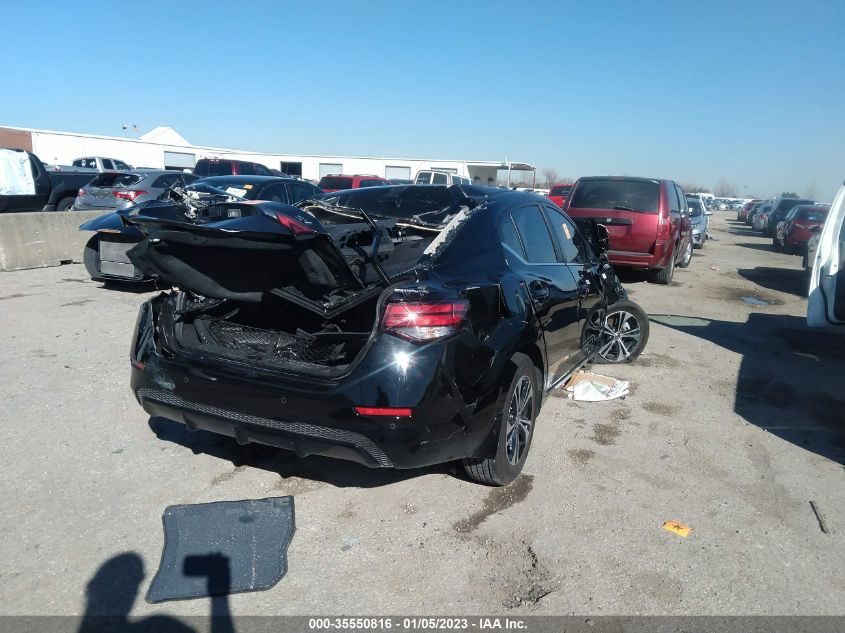2022 NISSAN SENTRA SV VIN: 3N1AB8CV8NY292730