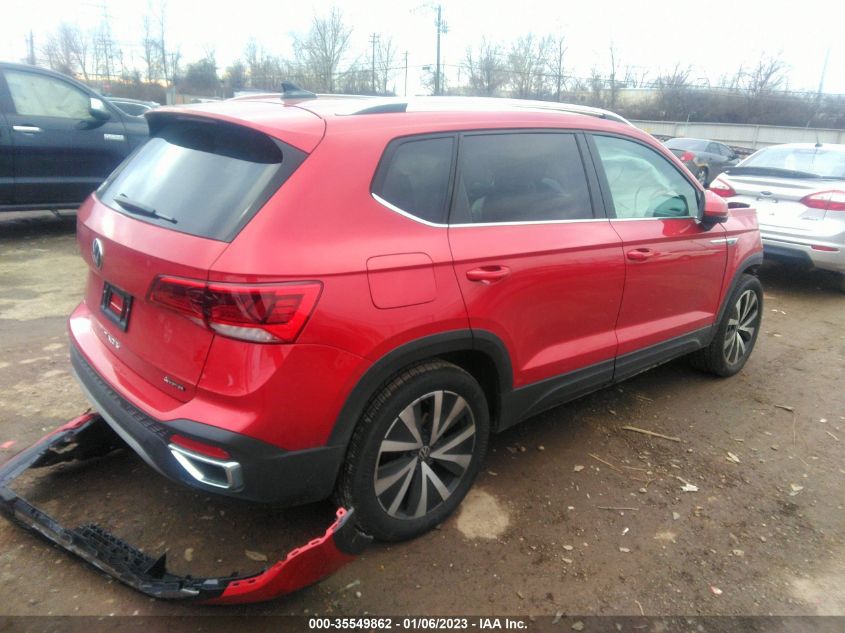 2022 VOLKSWAGEN TAOS SE VIN: 3VVPX7B26NM058945