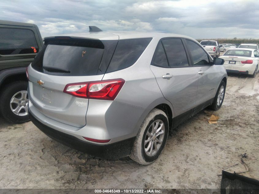 2021 CHEVROLET EQUINOX LS VIN: 3GNAXHEV4MS165252