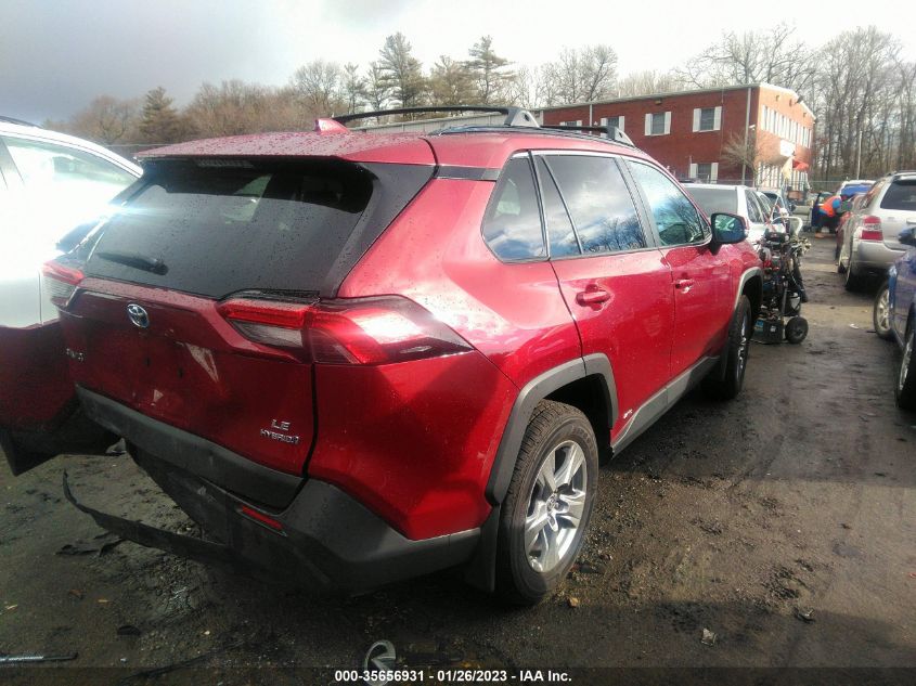 2022 TOYOTA RAV4 HYBRID LE VIN: 4T3MWRFV9NU070591