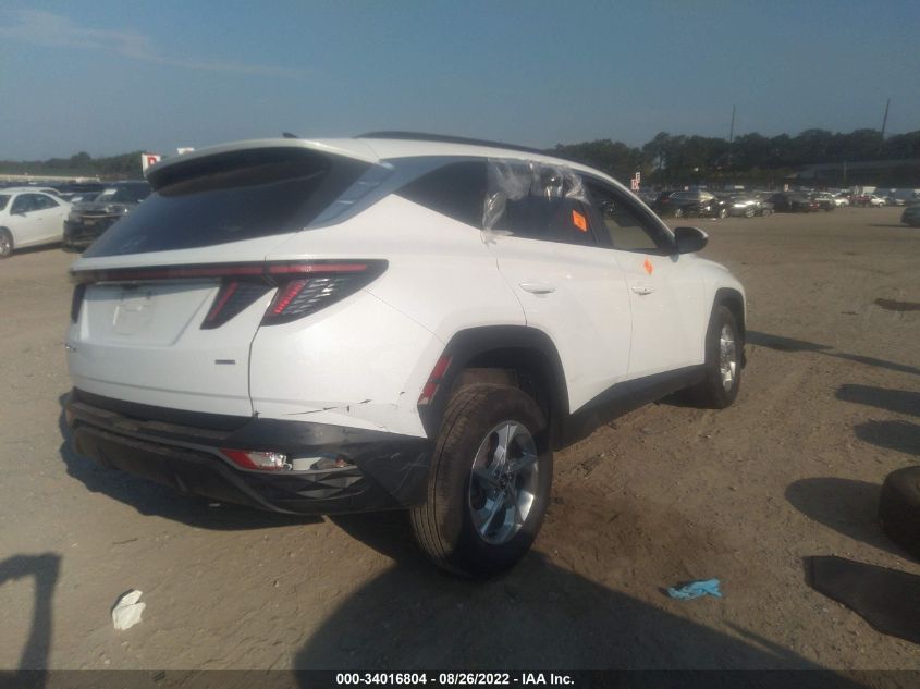 2022 HYUNDAI TUCSON SEL VIN: 5NMJBCAE0NH024705
