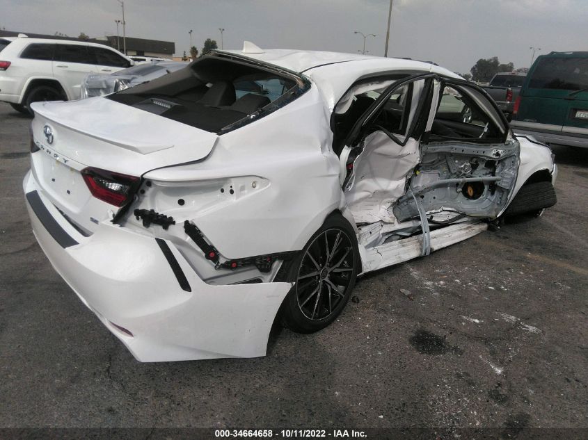 2022 TOYOTA CAMRY SE VIN: 4T1G11AK2NU717139