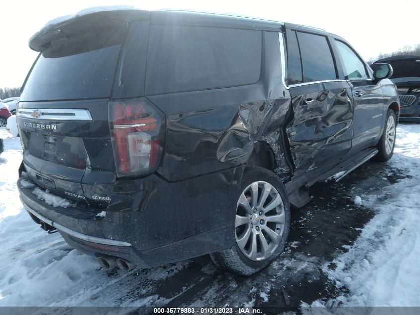 2022 CHEVROLET SUBURBAN PREMIER VIN: 1GNSKFKL6NR343984