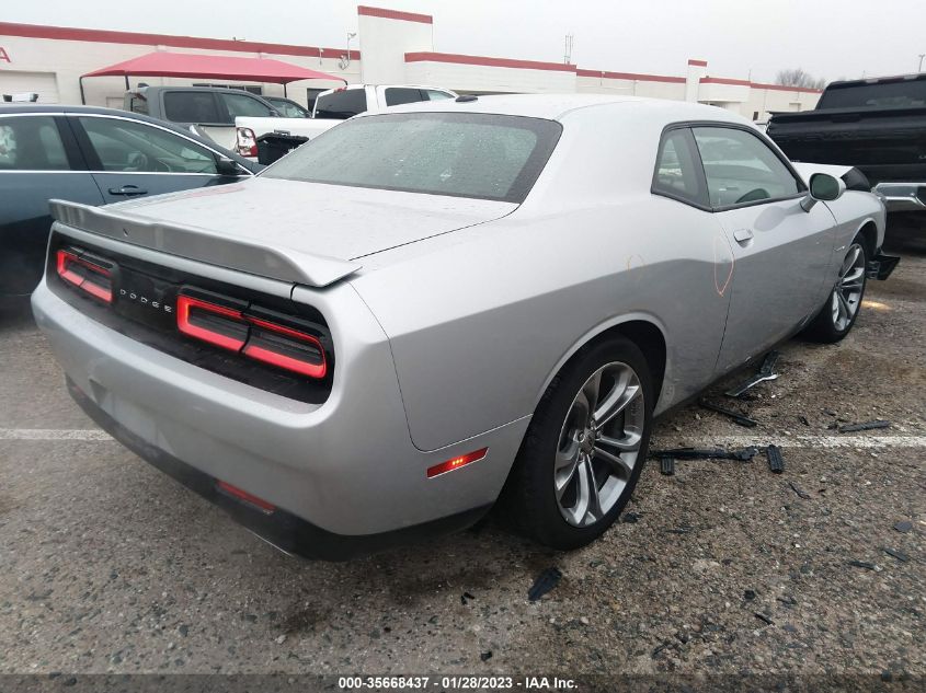 2021 DODGE CHALLENGER R/T VIN: 2C3CDZBT7MH631105