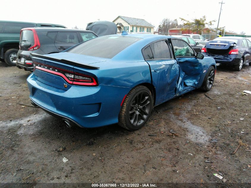 2020 DODGE CHARGER SCAT PACK VIN: 2C3CDXGJ2LH175136