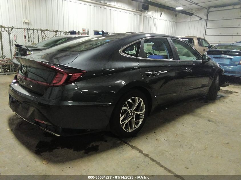 2021 HYUNDAI SONATA SEL VIN: 5NPEF4JA2MH081966