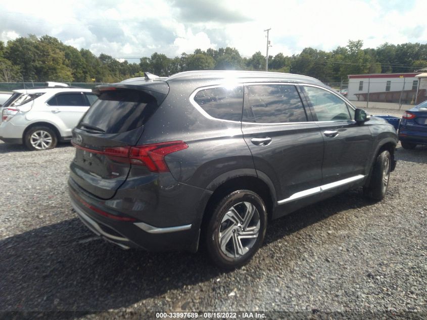 2022 HYUNDAI SANTA FE SEL VIN: 5NMS3DAJ7NH398734