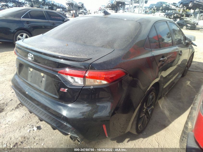 2021 TOYOTA COROLLA SE/NIGHTSHADE/APEX SE VIN: JTDS4MCE3MJ062732