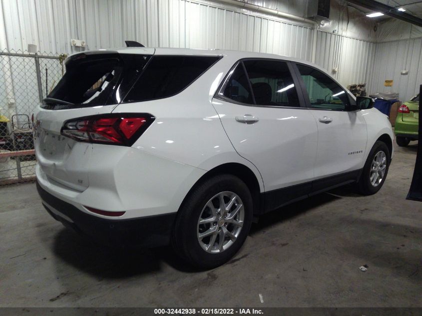 2022 CHEVROLET EQUINOX LT VIN: 3GNAXKEV2NL109089