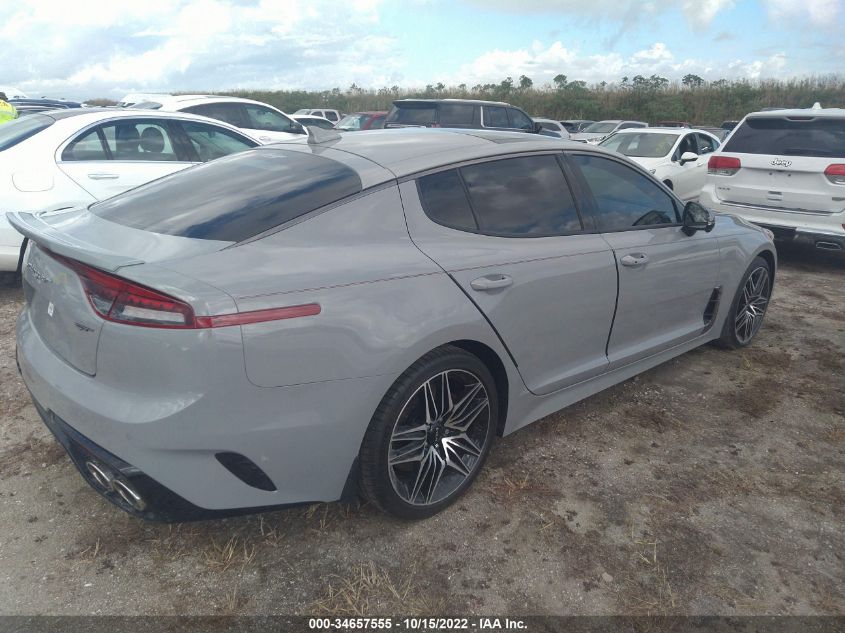2022 KIA STINGER GT2 VIN: KNAE55LC5N6112837