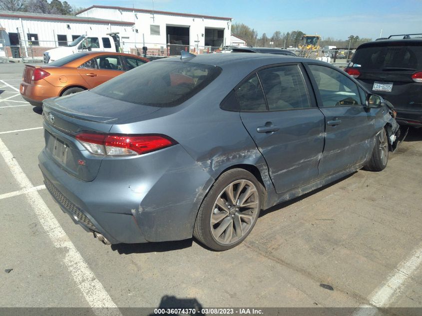 2022 TOYOTA COROLLA SE/SE NIGHTSHADE/APEX SE VIN: JTDP4MCE4N3502193