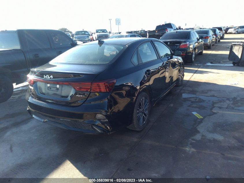 2022 KIA FORTE GT-LINE VIN: 3KPF54AD4NE476805