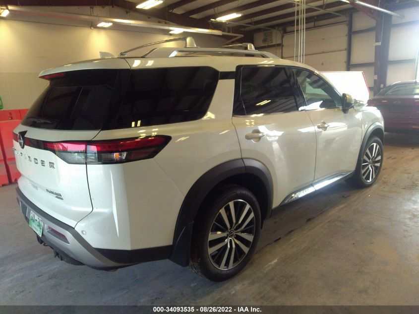 2022 NISSAN PATHFINDER PLATINUM VIN: 5N1DR3DK9NC207413