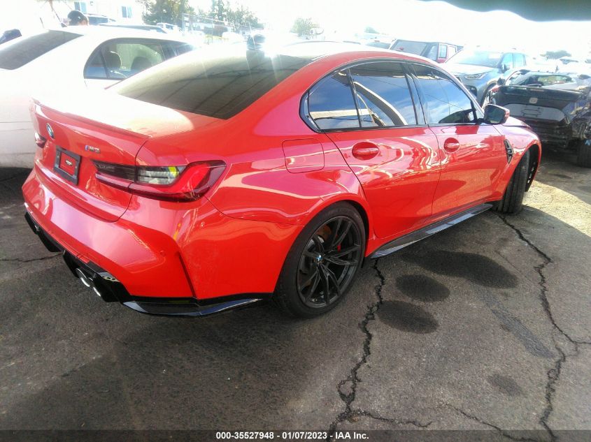 2022 BMW M3 VIN: WBS53AY08NFM22649