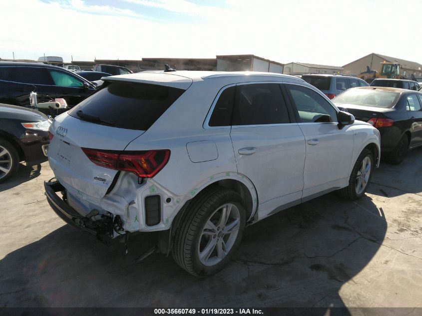 2022 AUDI Q3 S LINE PREMIUM PLUS VIN: WA1EECF39N1050045