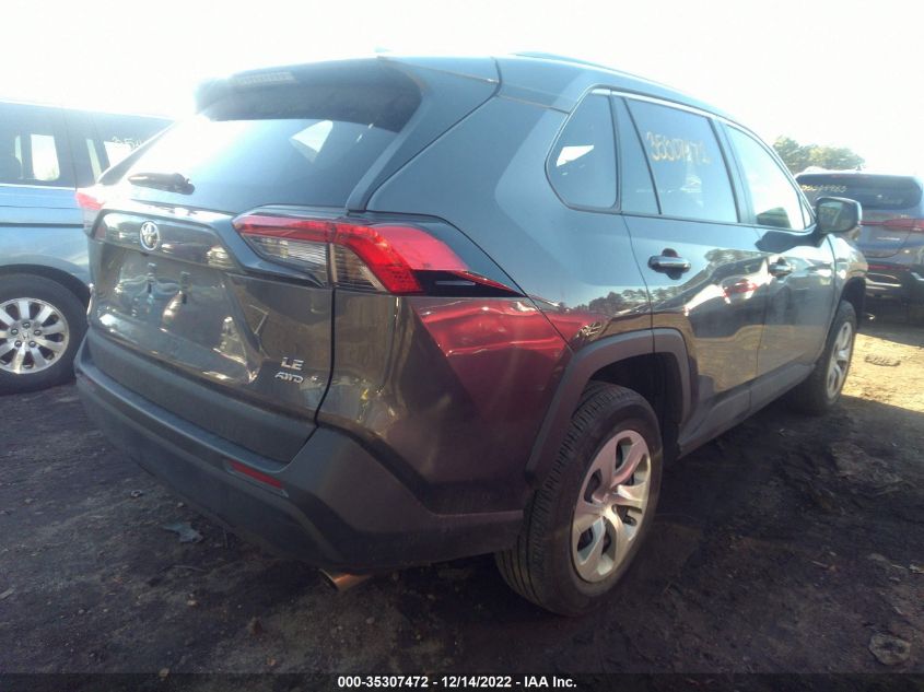 2021 TOYOTA RAV4 LE VIN: 2T3F1RFV6MW176874