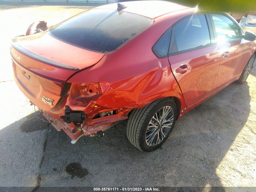 2022 KIA FORTE GT-LINE VIN: 3KPF54AD6NE476790