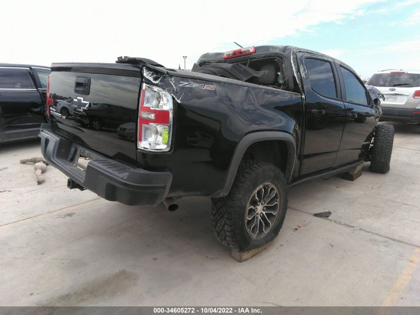 2020 CHEVROLET COLORADO 4WD ZR2 VIN: 1GCGTEEN5L1113576