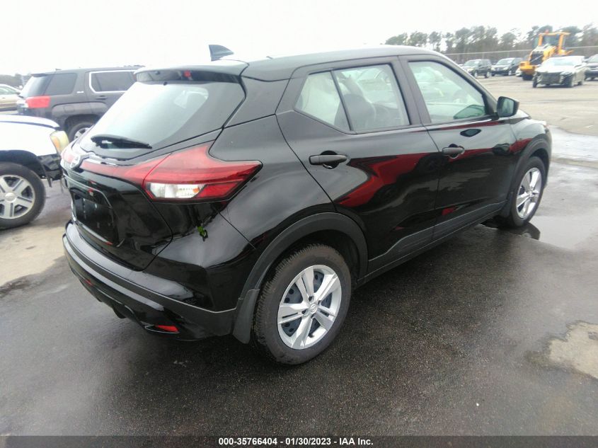 2022 NISSAN KICKS S VIN: 3N1CP5BV4NL496061