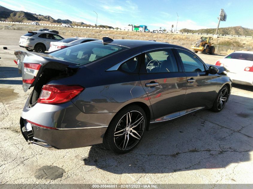 2022 HONDA ACCORD SEDAN TOURING VIN: 1HGCV2F9XNA002700