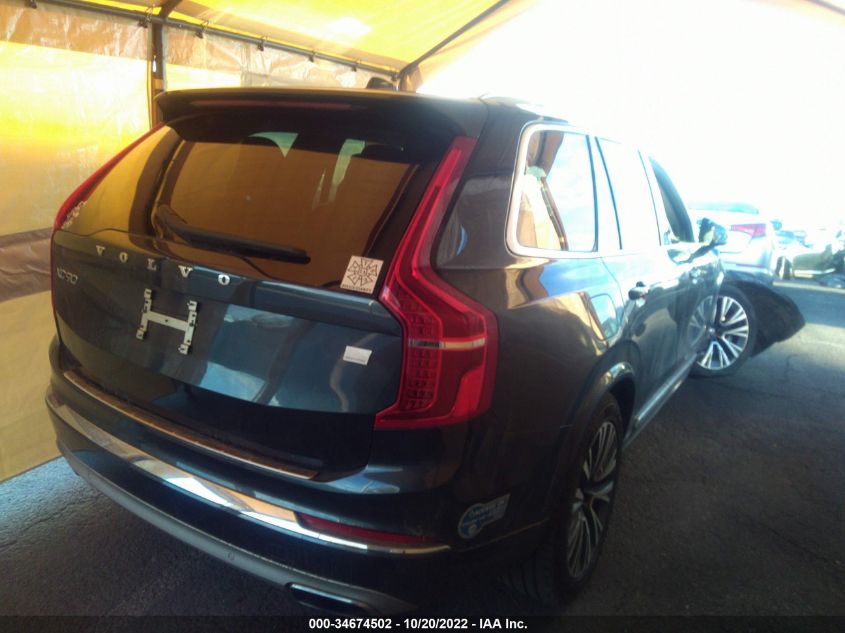 2021 VOLVO XC90 INSCRIPTION VIN: YV4BR0CK3M1738156