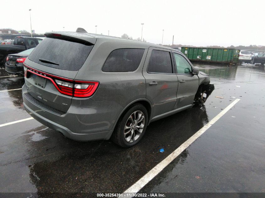 2020 DODGE DURANGO GT PLUS VIN: 1C4RDJDG0LC119632
