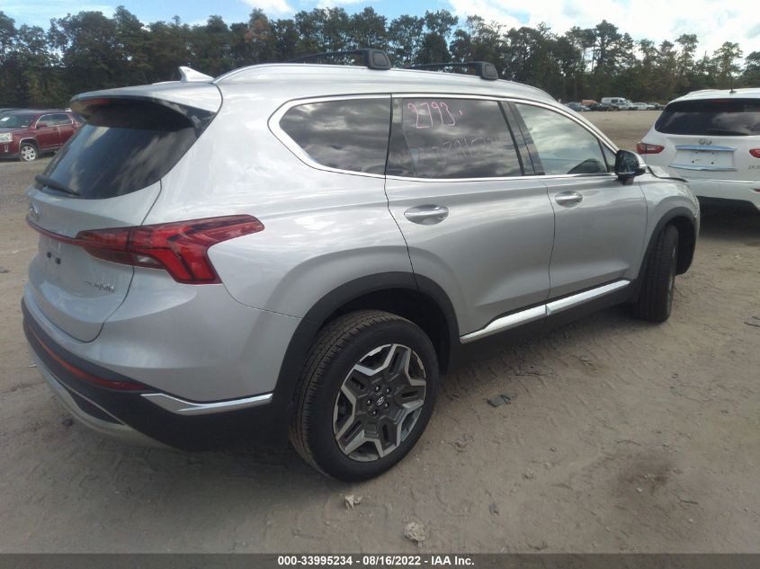 2022 HYUNDAI SANTA FE HYBRID SEL PREMIUM VIN: KM8S3DA14NU038390