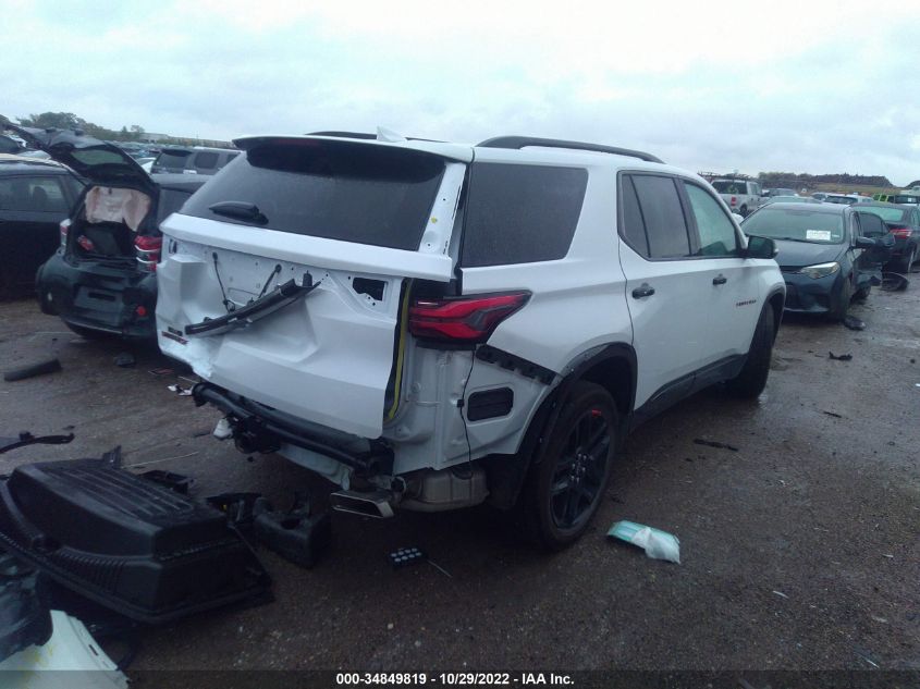 2022 CHEVROLET TRAVERSE PREMIER VIN: 1GNERKKW7NJ105832