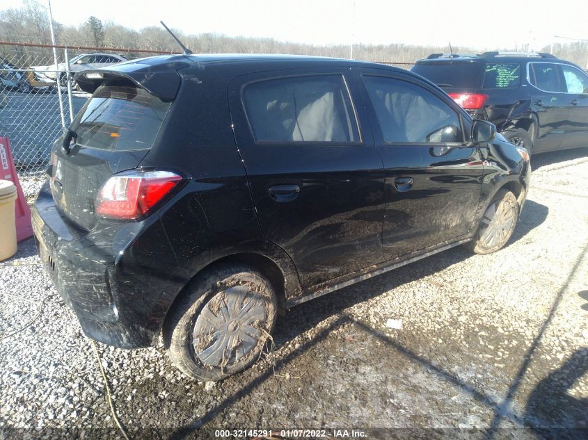 2021 MITSUBISHI MIRAGE ES/LE/CARBONITE EDITION VIN: ML32AUHJXMH010863