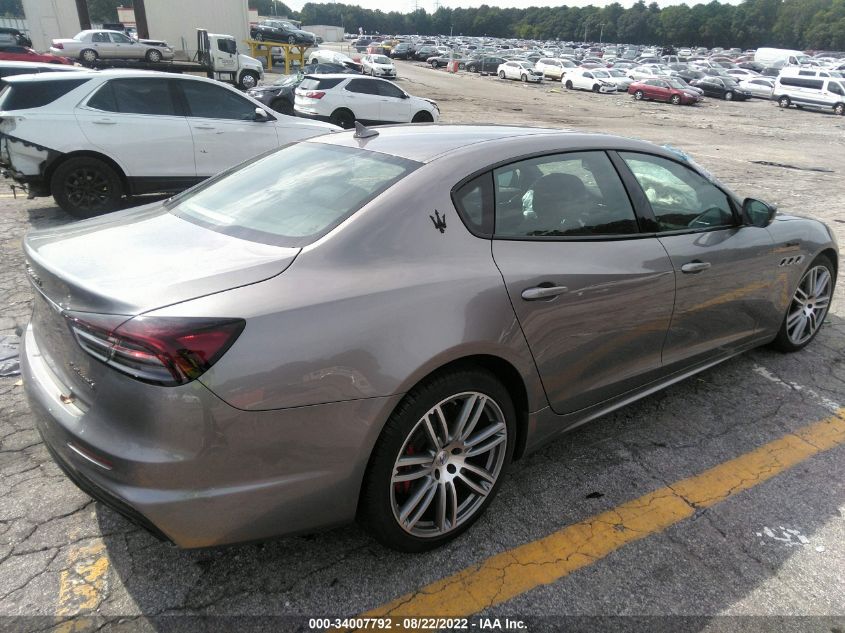 2022 MASERATI QUATTROPORTE MODENA VIN: ZAM56YPM6N1391096