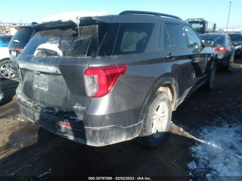 2021 FORD EXPLORER XLT VIN: 1FMSK8DH9MGA45562