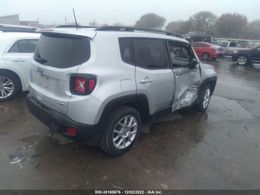 2020 JEEP RENEGADE LATITUDE VIN: ZACNJABB3LPL43789