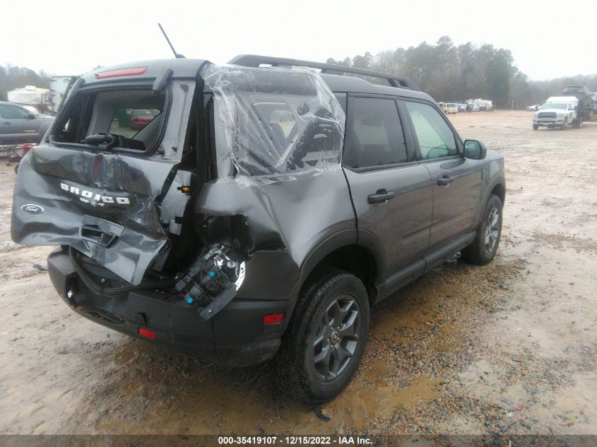 2021 FORD BRONCO SPORT BADLANDS VIN: 3FMCR9D93MRA61506