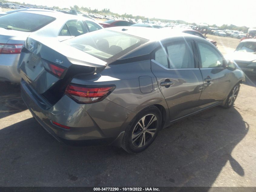 2021 NISSAN SENTRA SV VIN: 3N1AB8CV2MY311318