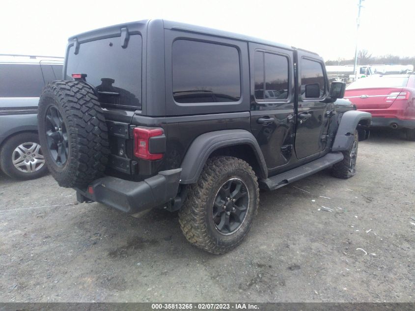 2023 JEEP WRANGLER WILLYS VIN: 1C4HJXDG7PW502687