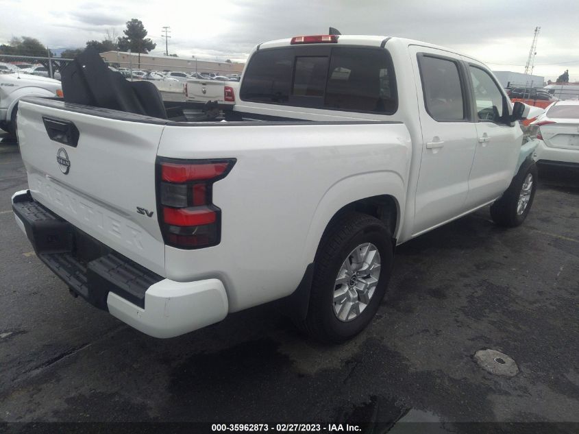 2022 NISSAN FRONTIER SV VIN: 1N6ED1EJ6NN614141