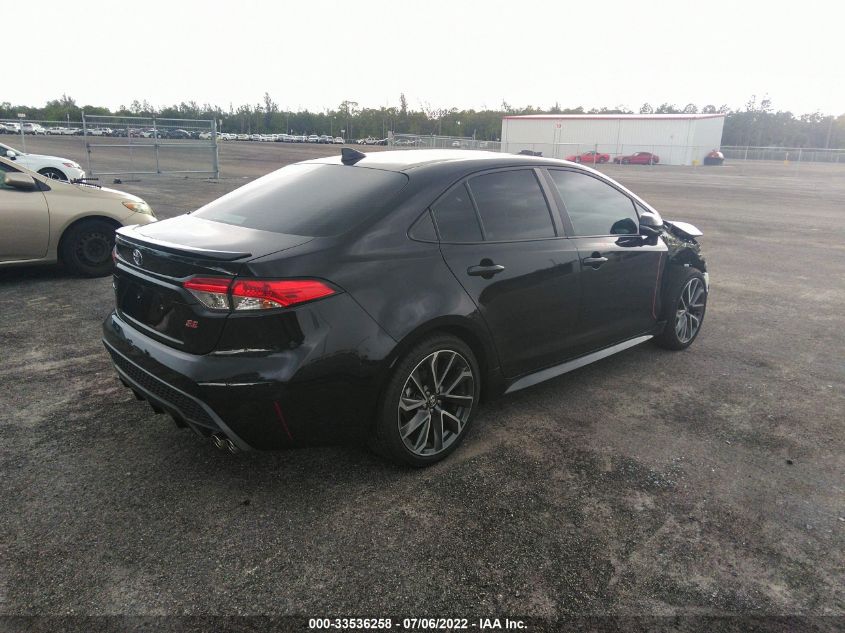 2022 TOYOTA COROLLA SE/NIGHTSHADE/APEX SE VIN: 5YFP4MCE8NP105948
