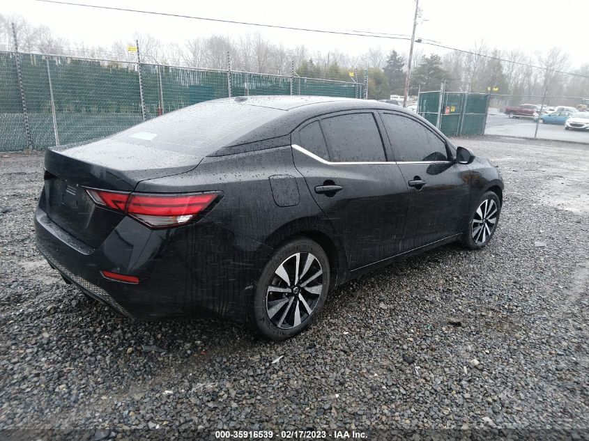 2022 NISSAN SENTRA SV VIN: 3N1AB8CV5NY254999