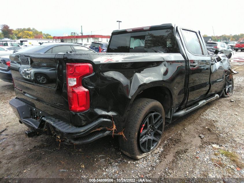 2022 CHEVROLET SILVERADO 1500 LTD RST VIN: 1GCUYEEL2NZ141634
