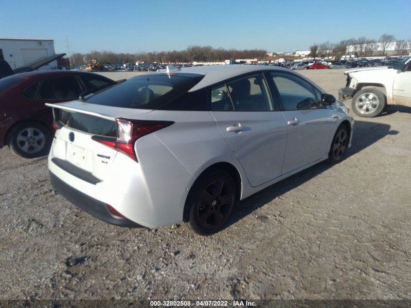 2021 TOYOTA PRIUS L VIN: JTDKAMFUXM3128094