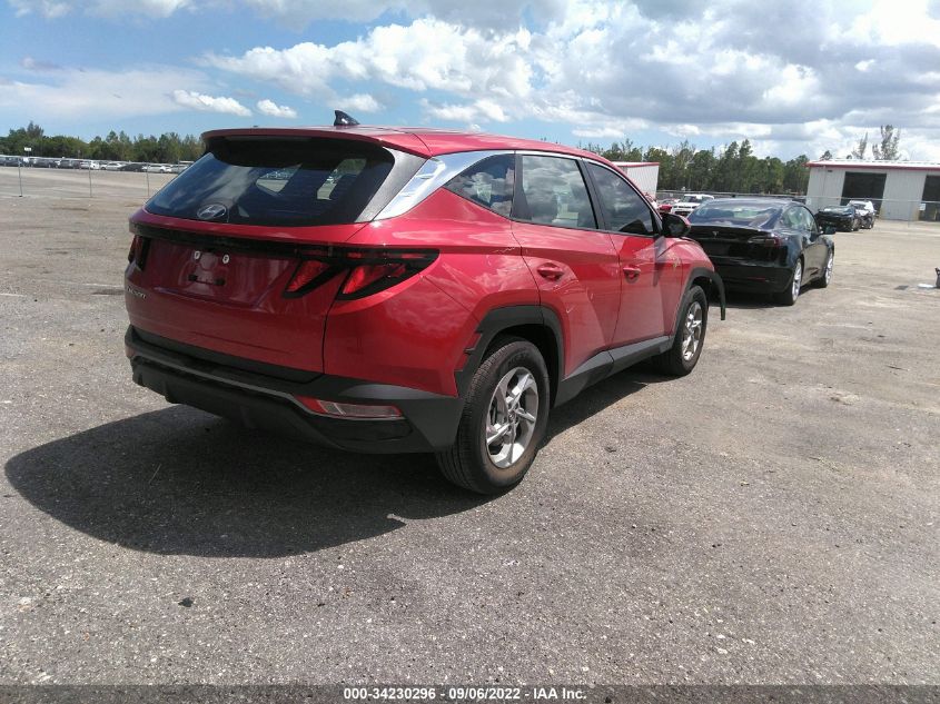 2022 HYUNDAI TUCSON SE VIN: 5NMJA3AE6NH111687