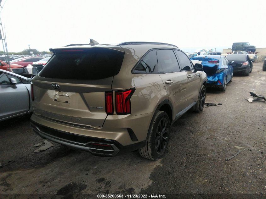 2021 KIA SORENTO SX VIN: 5XYRKDLF1MG030889