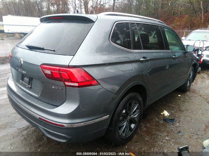 2022 VOLKSWAGEN TIGUAN SE VIN: 3VV2B7AX3NM082335