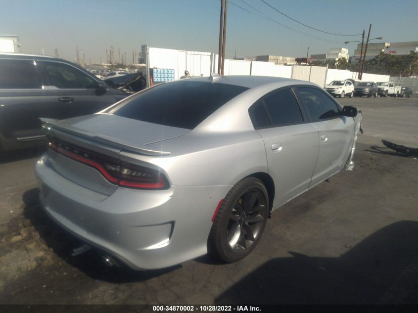 2022 DODGE CHARGER GT VIN: 2C3CDXHG5NH148549