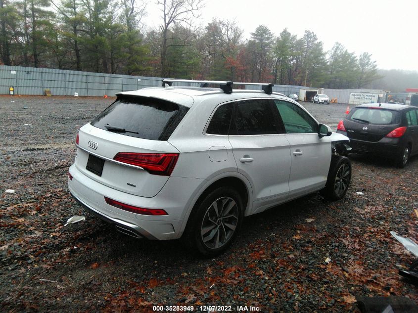 2022 AUDI Q5 S LINE PREMIUM PLUS VIN: WA1EAAFY1N2020088
