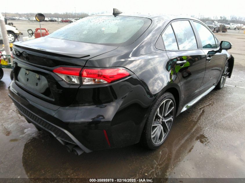2022 TOYOTA COROLLA SE/SE NIGHTSHADE/APEX SE VIN: 5YFS4MCE4NP117301