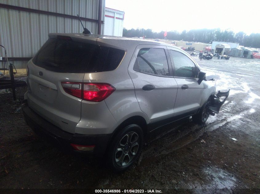 2020 FORD ECOSPORT S VIN: MAJ3S2FE6LC317778