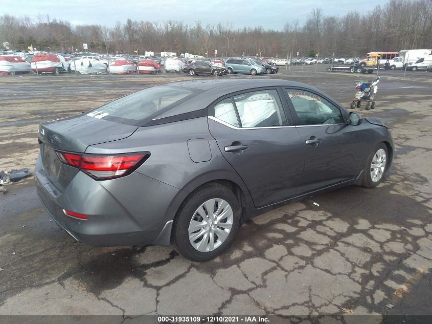 2020 NISSAN SENTRA S VIN: 3N1AB8BV6LY309961