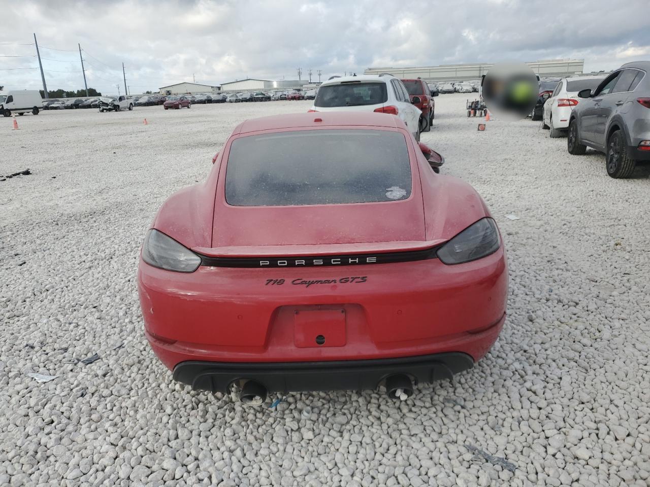 2022 PORSCHE CAYMAN GTS VIN:WP0AD2A89NS268467