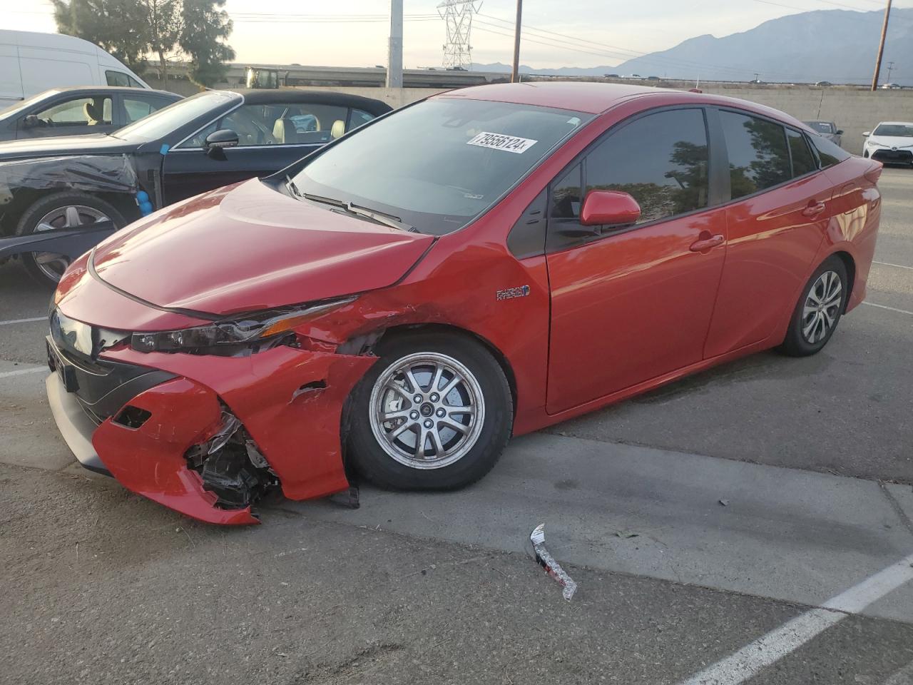 2022 TOYOTA PRIUS PRIME LE VIN:JTDKAMFP8N3224737